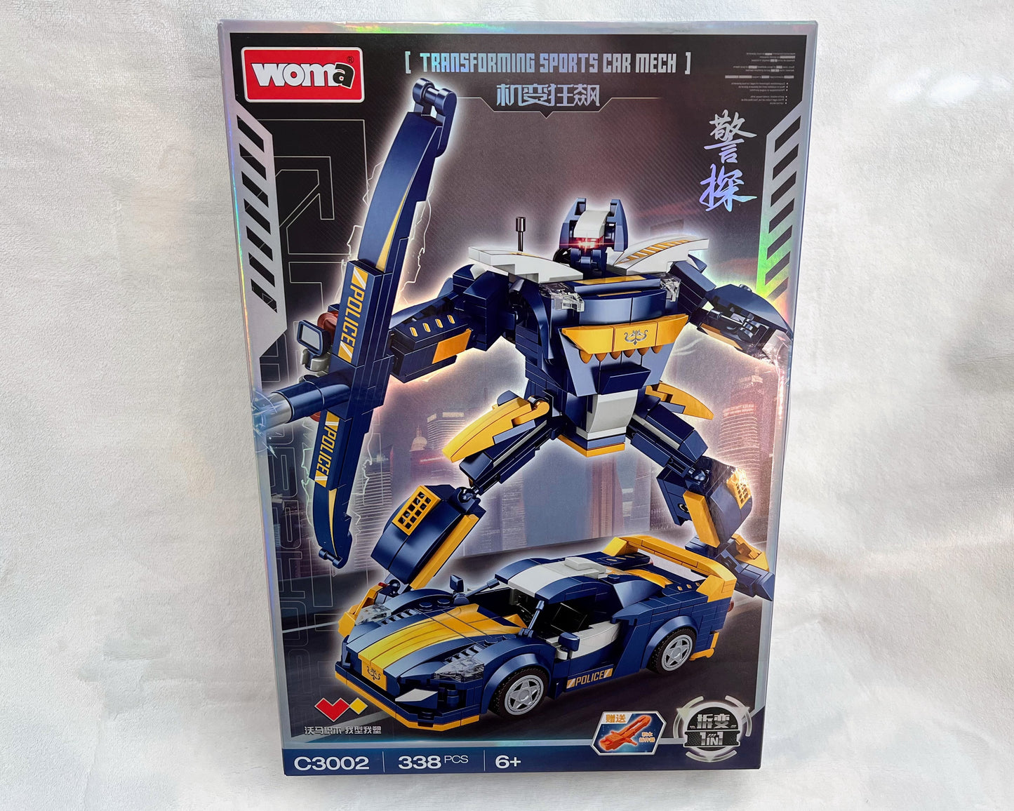 Transforming Car—Pick color