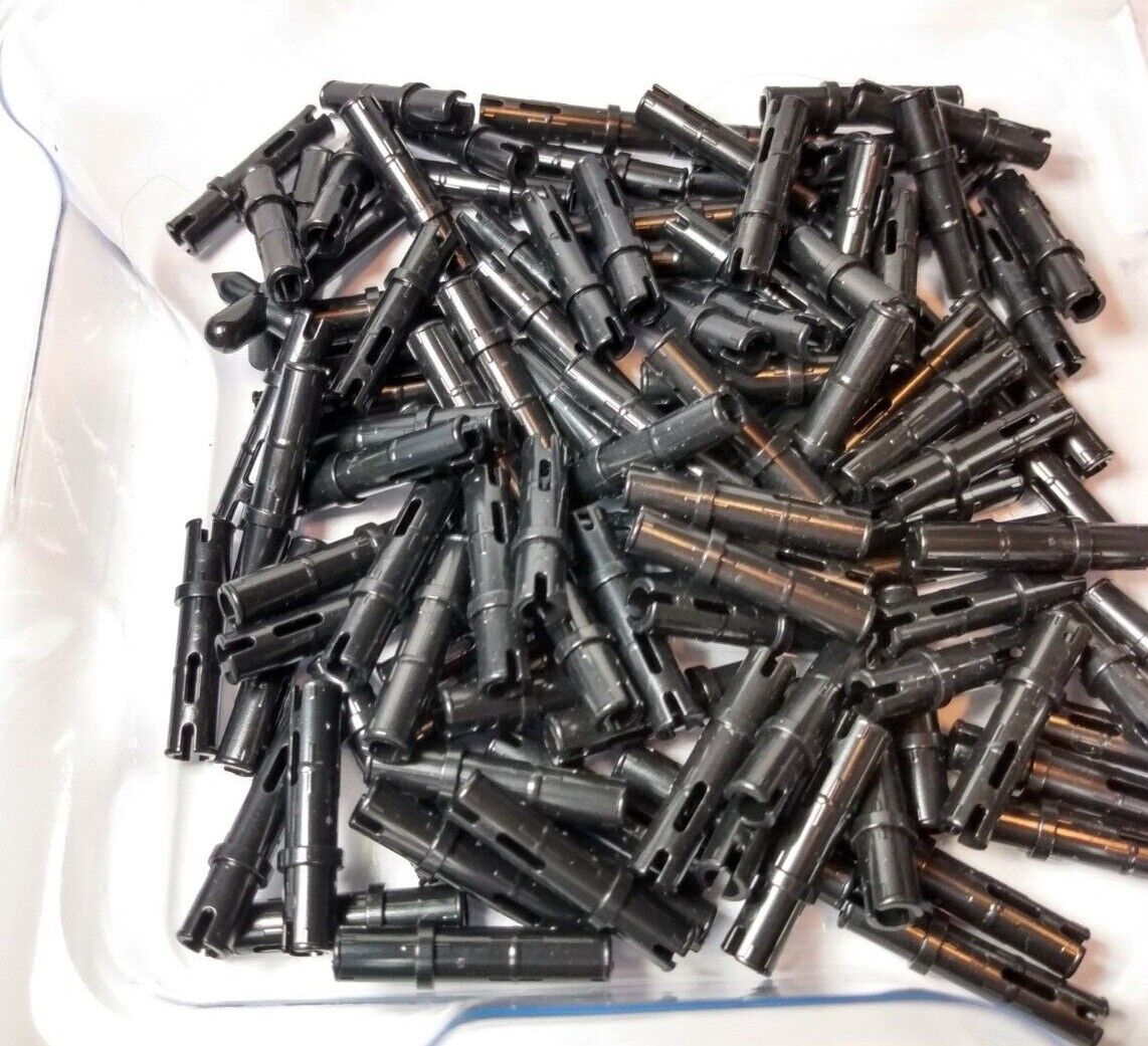 Technic Pin 3L #6558 w/ Friction Ridges —50 Pieces*