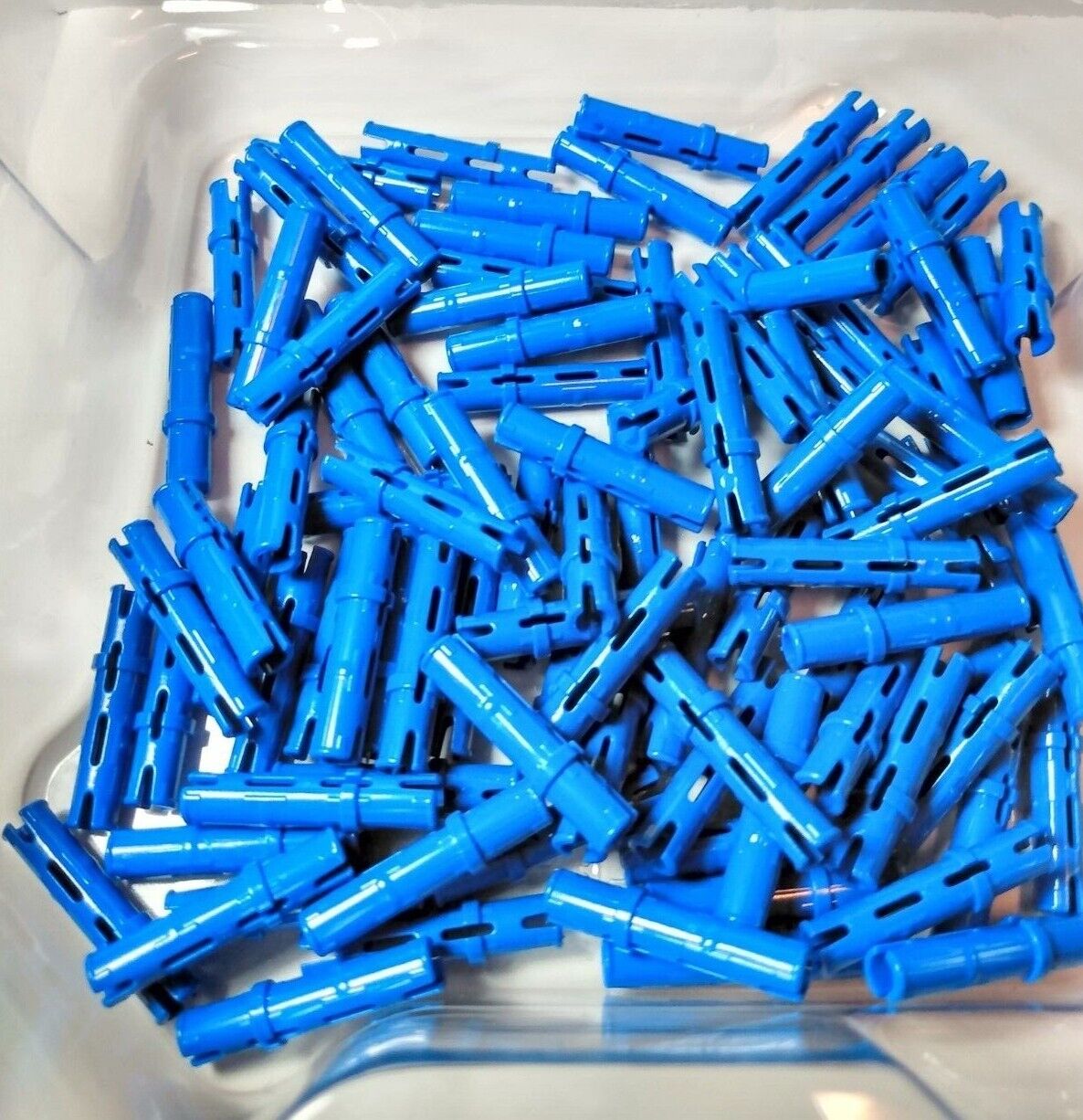 Technic Pin 3L #6558 w/ Friction Ridges —50 Pieces*