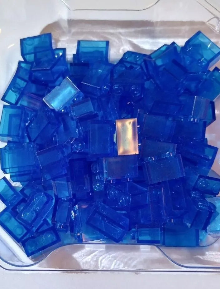 #3065 — 1x2 Trans Brick 100pcs — Pick color
