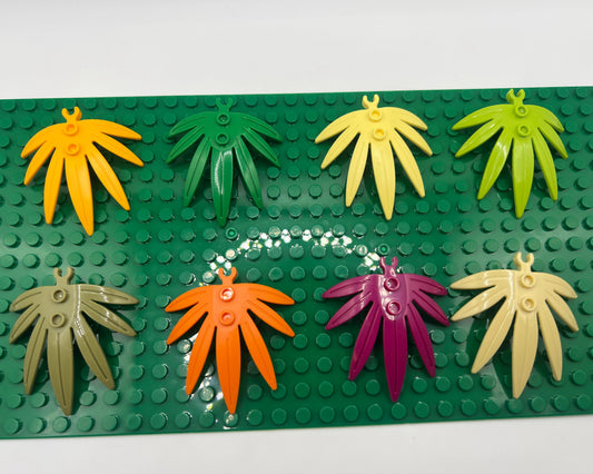 Plant Leaves 6x5 Swordleaf with Clip #10884—Pick color