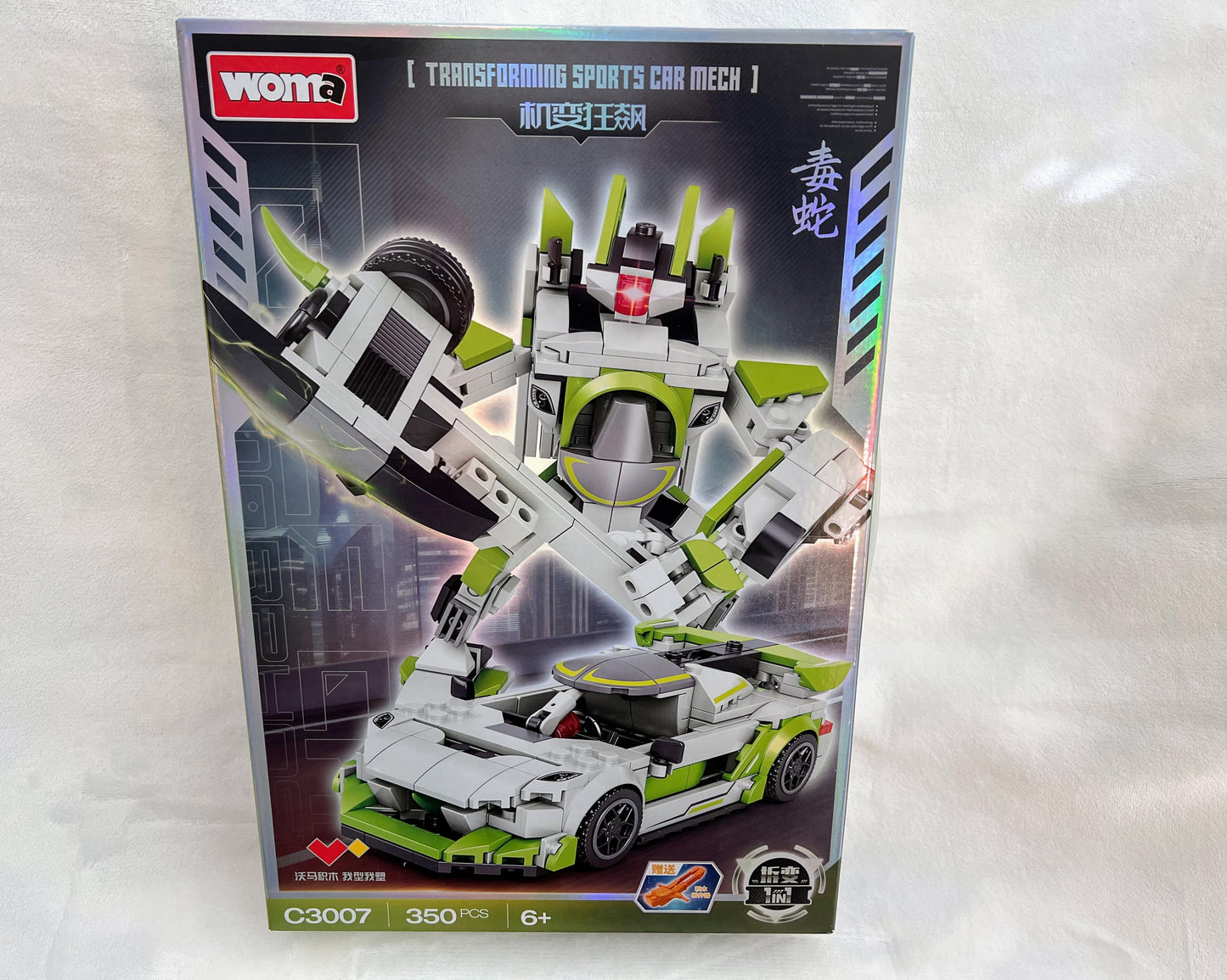 Transforming Car—Pick color