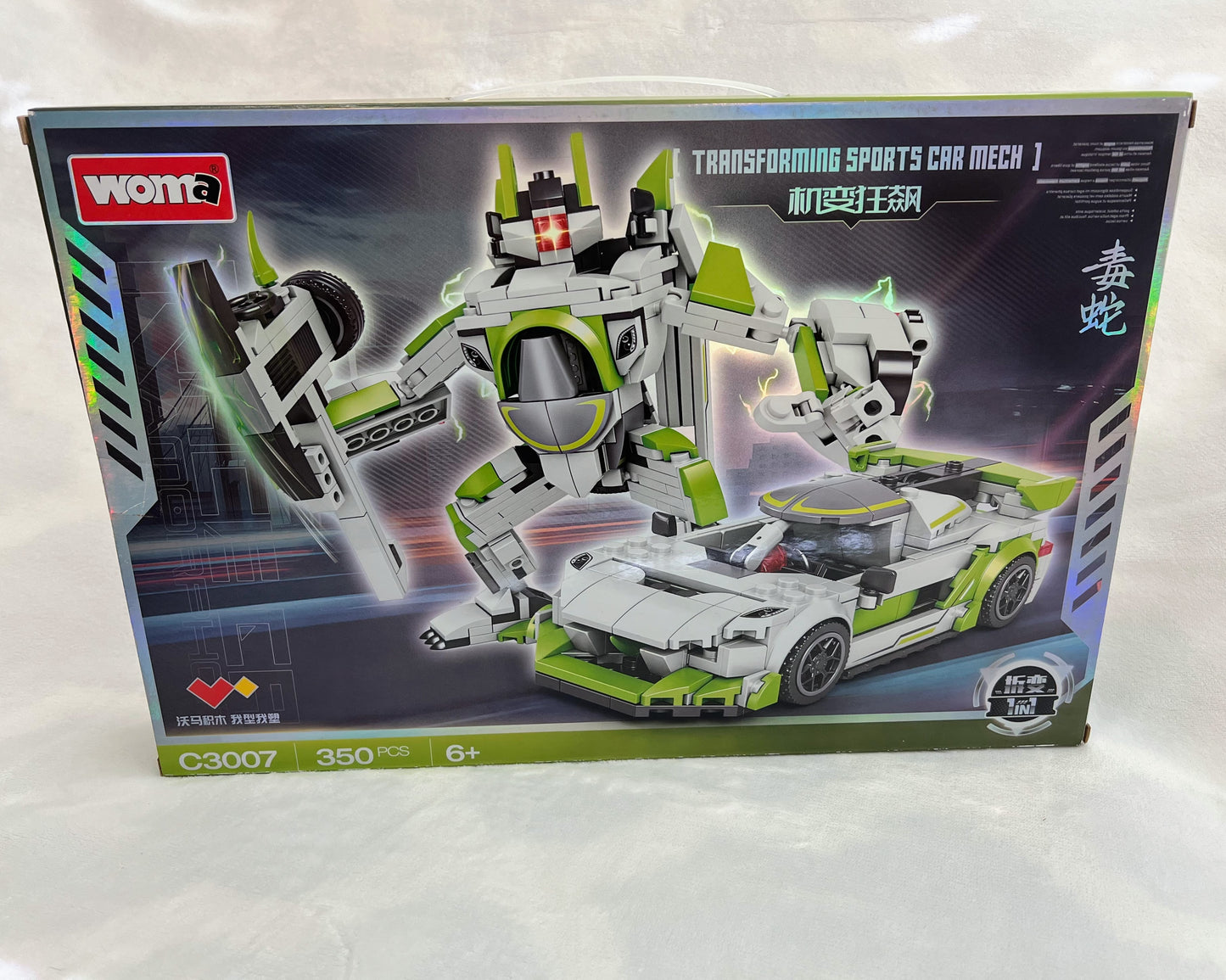 Transforming Car—Pick color