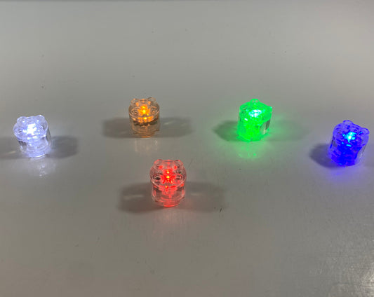 LED Round 2X2 Brick #3941 — Compatible With Lego