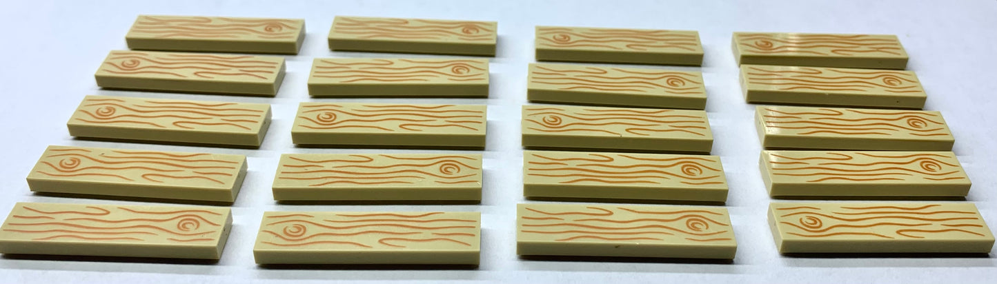 Wood Grain Tile 4 Nail Pattern 1x3, 1x4, 1x6