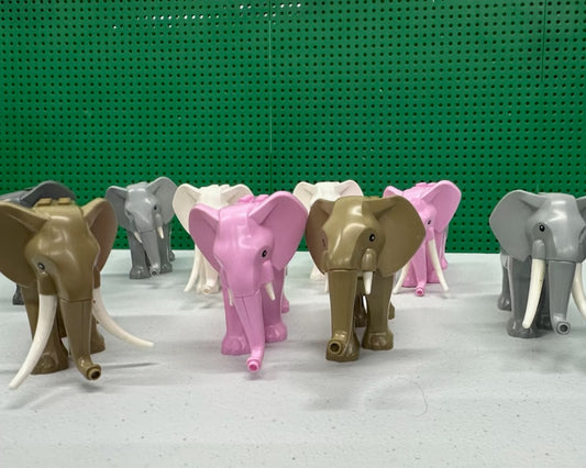 Elephant—Pick Color & Tusk Length