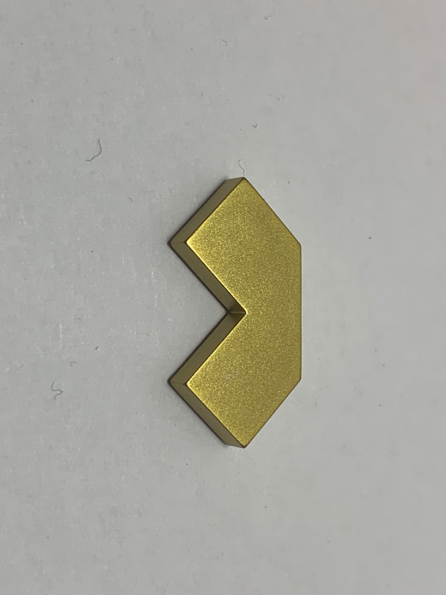 Metallic Gold Tile all sizes — Compatible with Lego