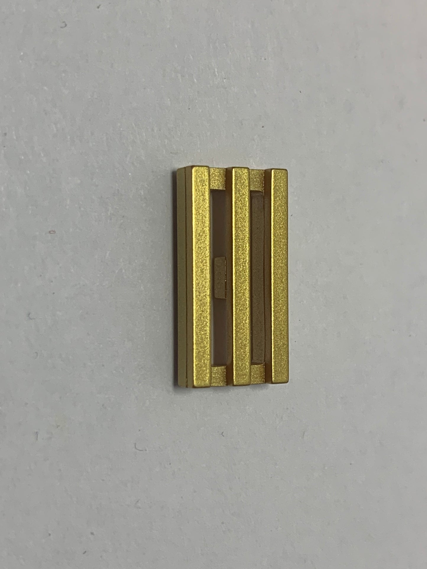 Metallic Gold Tile all sizes — Compatible with Lego