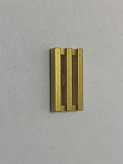 Metallic Gold Tile all sizes — Compatible with Lego