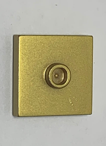 Metallic Gold Tile all sizes — Compatible with Lego