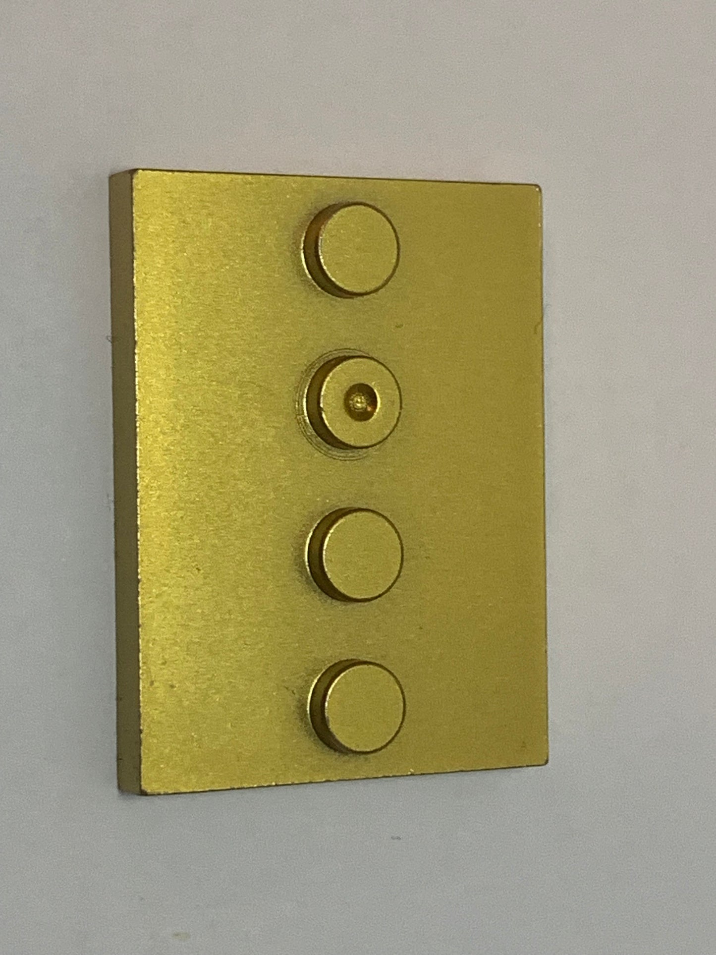 Metallic Gold Tile all sizes — Compatible with Lego