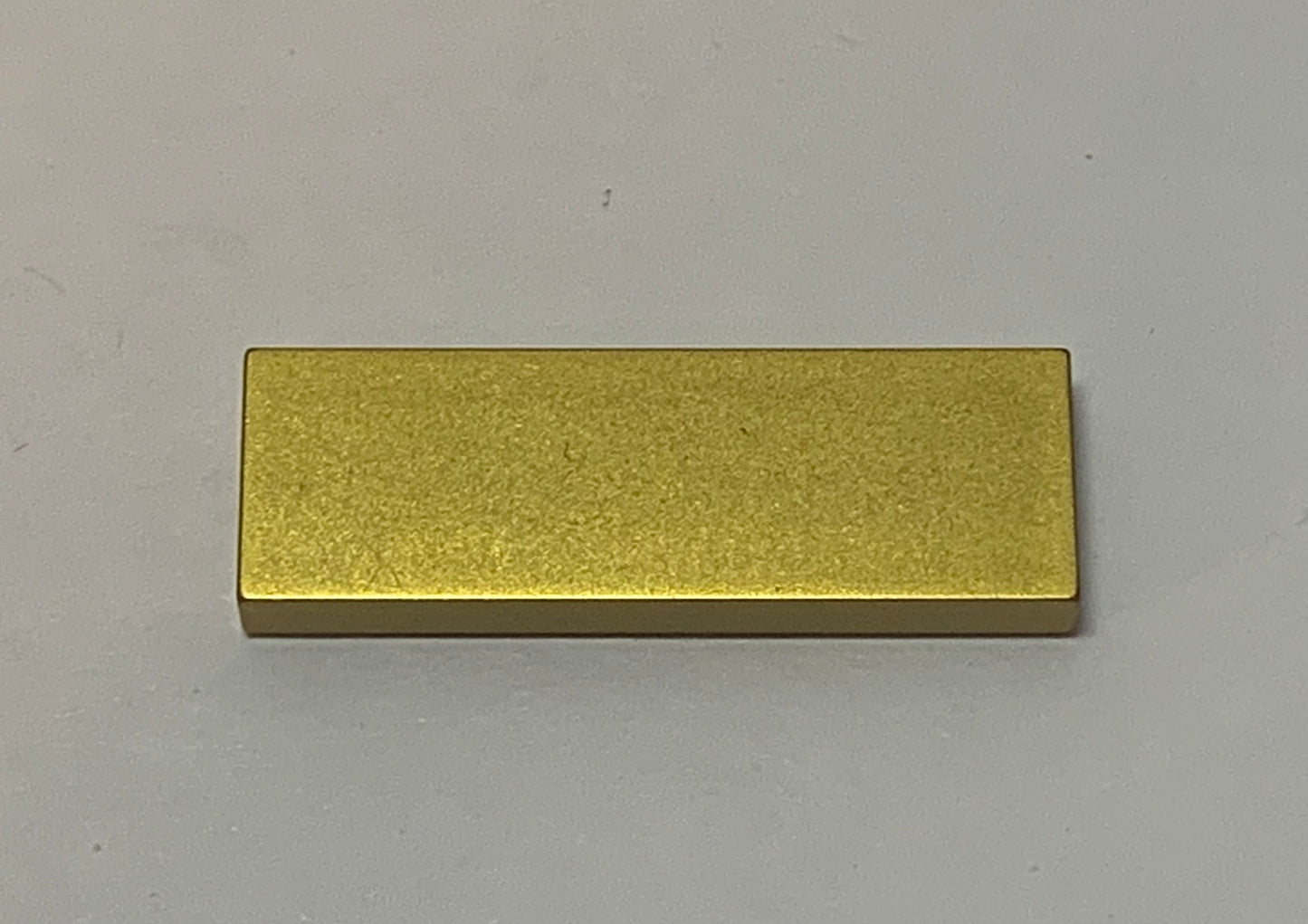 Metallic Gold Tile all sizes — Compatible with Lego