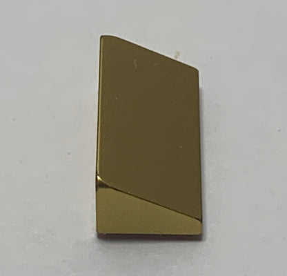 Metallic Gold Tile all sizes — Compatible with Lego