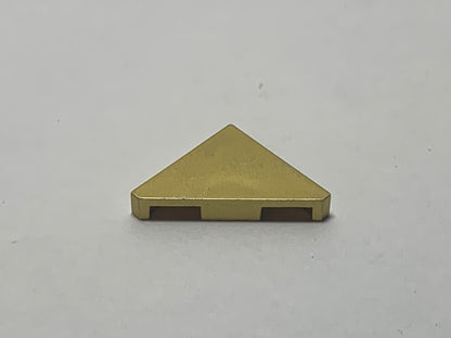 Metallic Gold Tile all sizes — Compatible with Lego