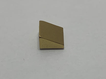 Metallic Gold Tile all sizes — Compatible with Lego