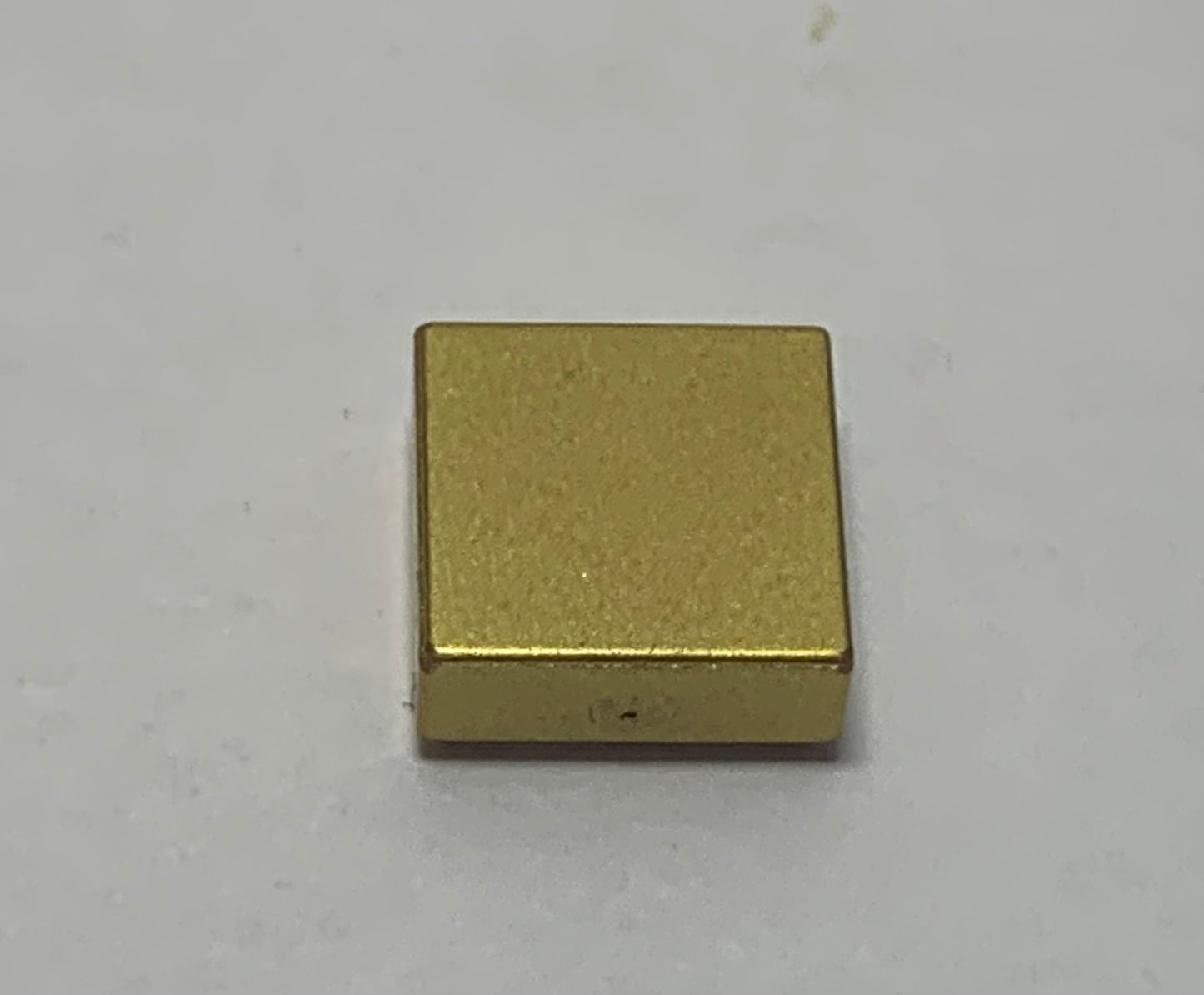 Metallic Gold Tile all sizes — Compatible with Lego