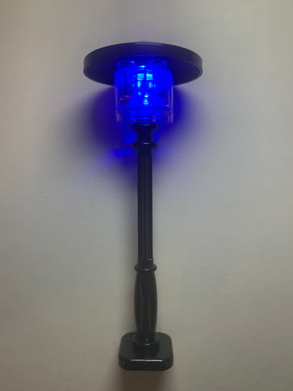 LED Lamp Post Set—Cordless with 4x4 radar dish top