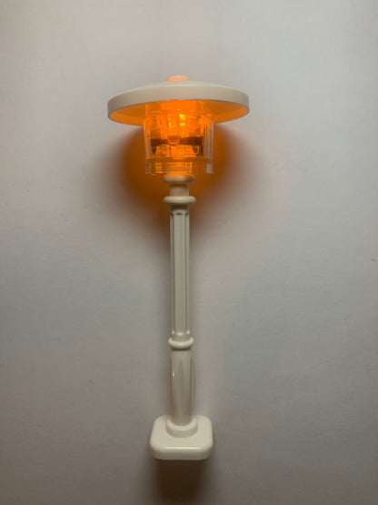 LED Lamp Post Set—Cordless with 4x4 radar dish top