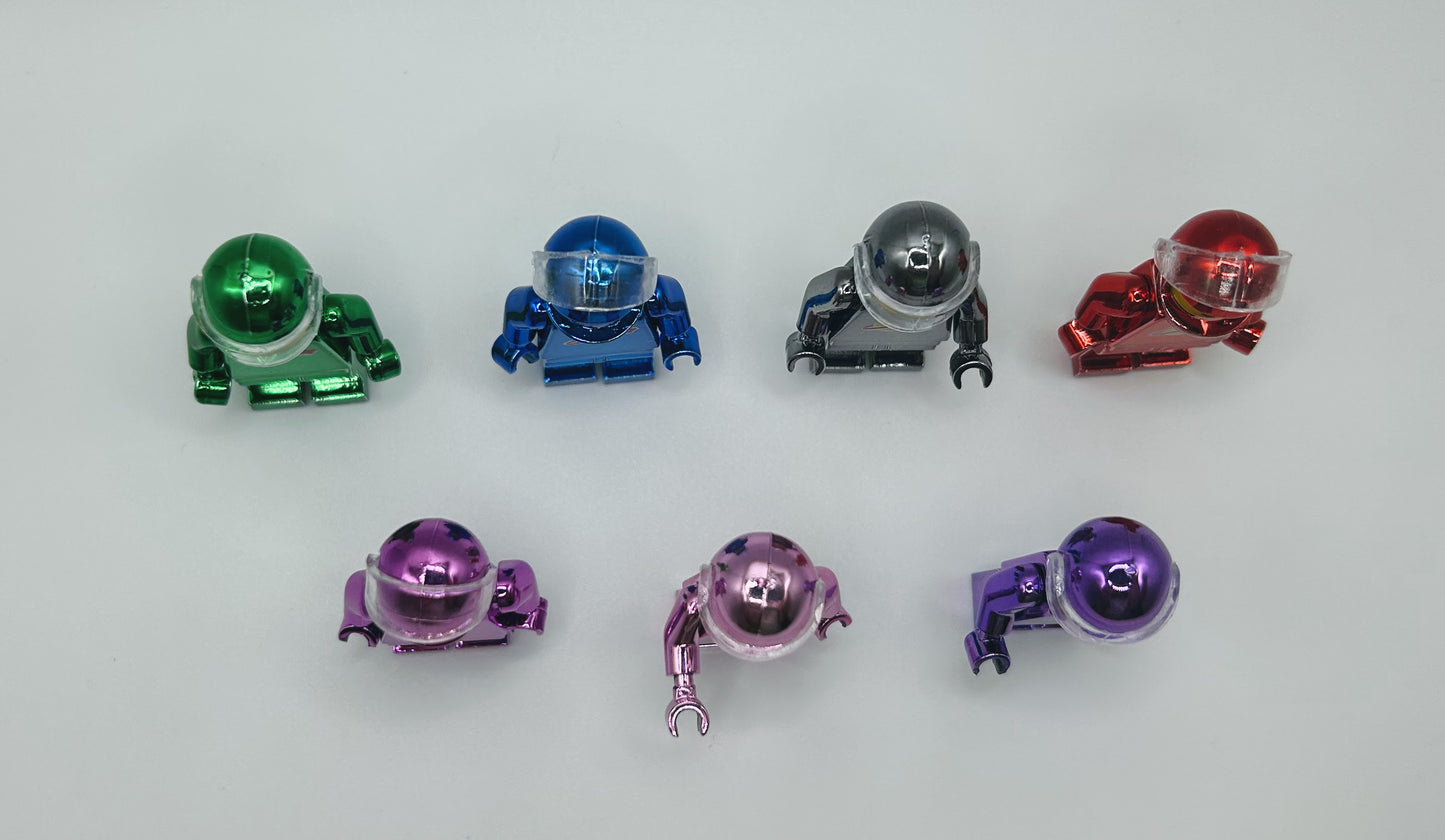 Shiny Space Man Figs—Pick Color