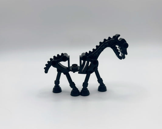 Halloween Black Skeleton Horse