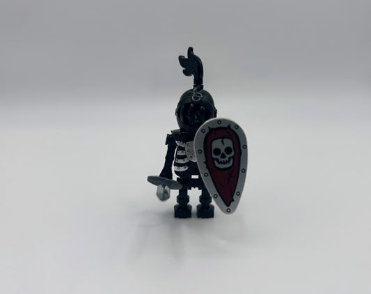 Black Skeleton Knight/w Shield fig
