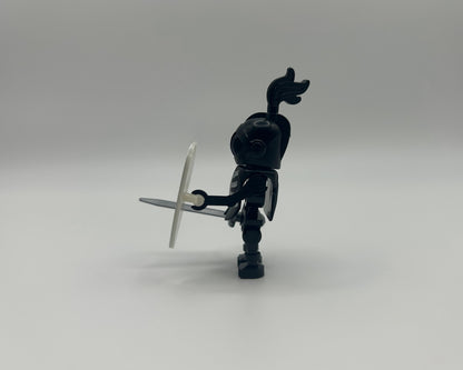 Black Skeleton Knight/w Shield fig