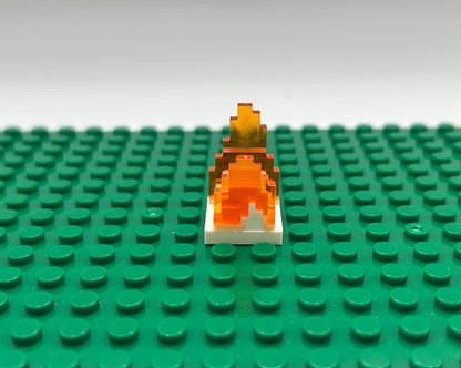 2x2 Trans-Orange Fire