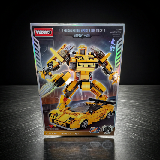 2-in-1 Transformer/Car—Pick color