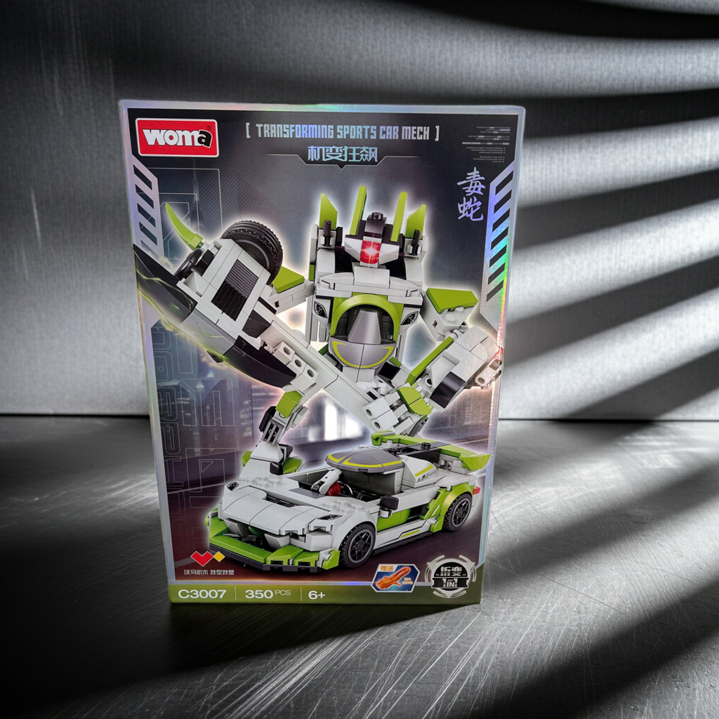 2-in-1 Transformer/Car—Pick color