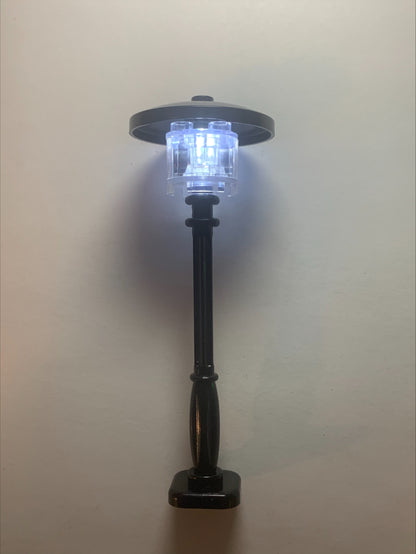 LED Lamp Post Set—Cordless with 4x4 radar dish top