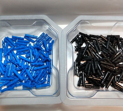 Technic Pin 3L #6558 w/ Friction Ridges —50 Pieces*— Compatible with Lego