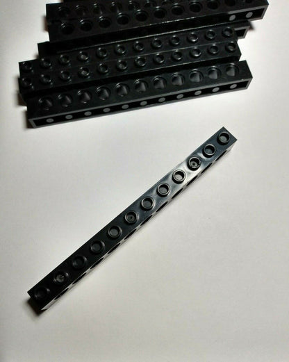 1x16 1x14 1x12 Technic Brick #3703, #32018, #3895 — 10 Pieces — Compatible With Lego